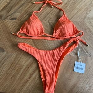 Monday swimwear bikini. worn once. No flaws!